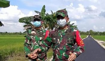  Danrem, Wajibkan Anggota Satgas TMMD 110 Bojonegoro Terapkan Prokes 